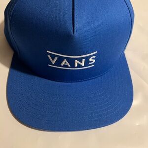 Vans Royal Blue Cap with White Logo